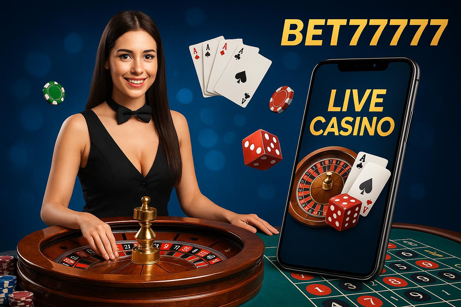 O BET7777 Live Casino lança promoções regularmente